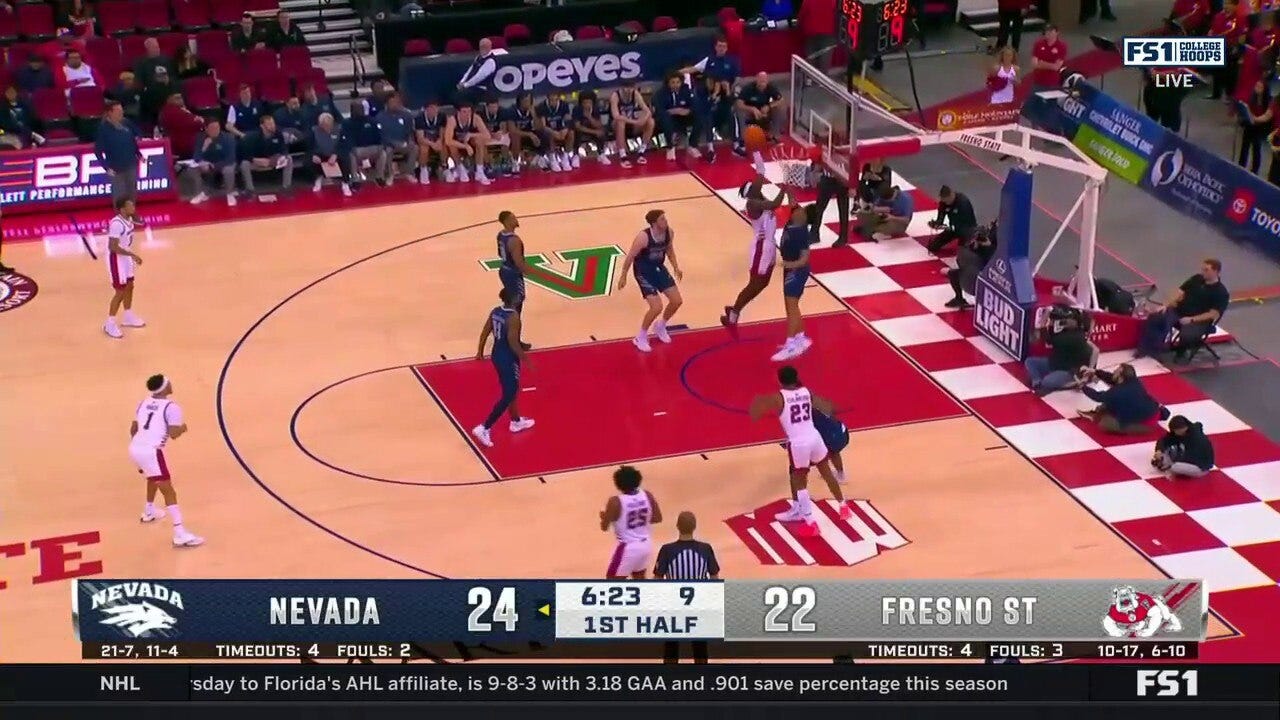 Eduardo Andre de Fresno State golpea a Nevada para llevar el juego a un empate